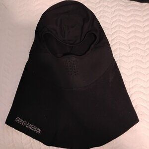 Harley-Davidson Black Embroidered Wind-Resistant Fleece Balaclava Size M